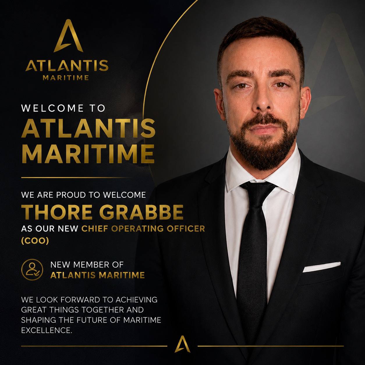 Thore Grabbe, COO von Atlantis Maritime